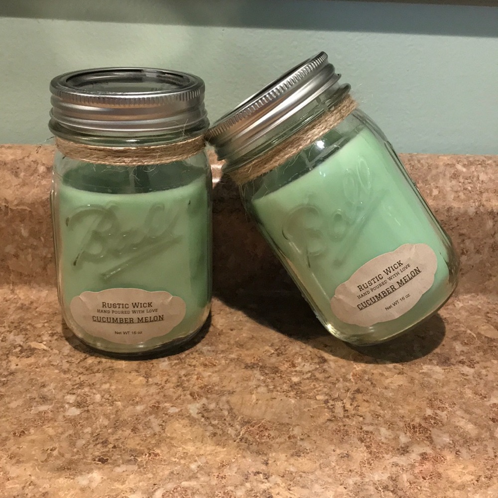 Cucumber Melon Scented Candle